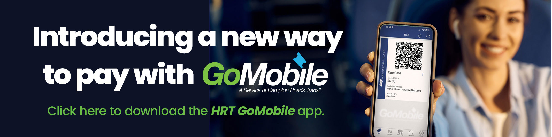 Click here to download the HRT GoMobile app.